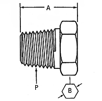 2082 Pipe Plug Adapter